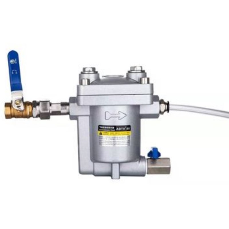 空压机储气罐自动排水器ADTV-80抗堵防塞DN15气动疏水自动放水阀 - 图3