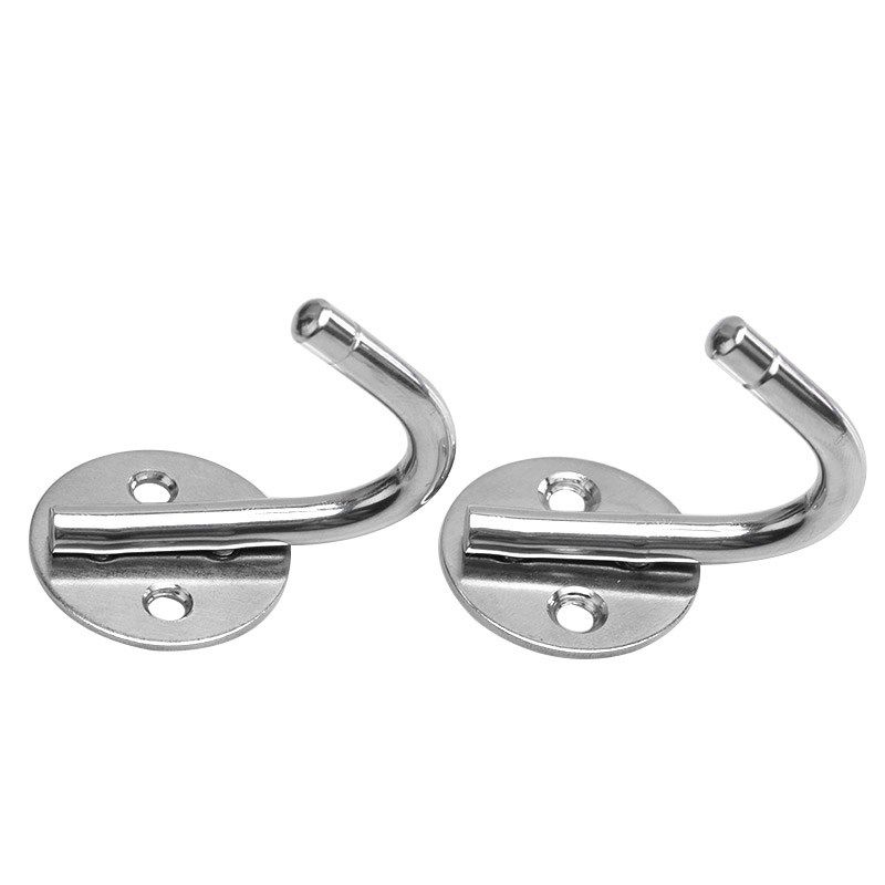 不锈钢小挂钩厨房衣帽间门后圆底钩子卫生间墙壁实心挂衣服帽子钩,淘宝优惠券,粉丝福利购,淘宝优惠卷