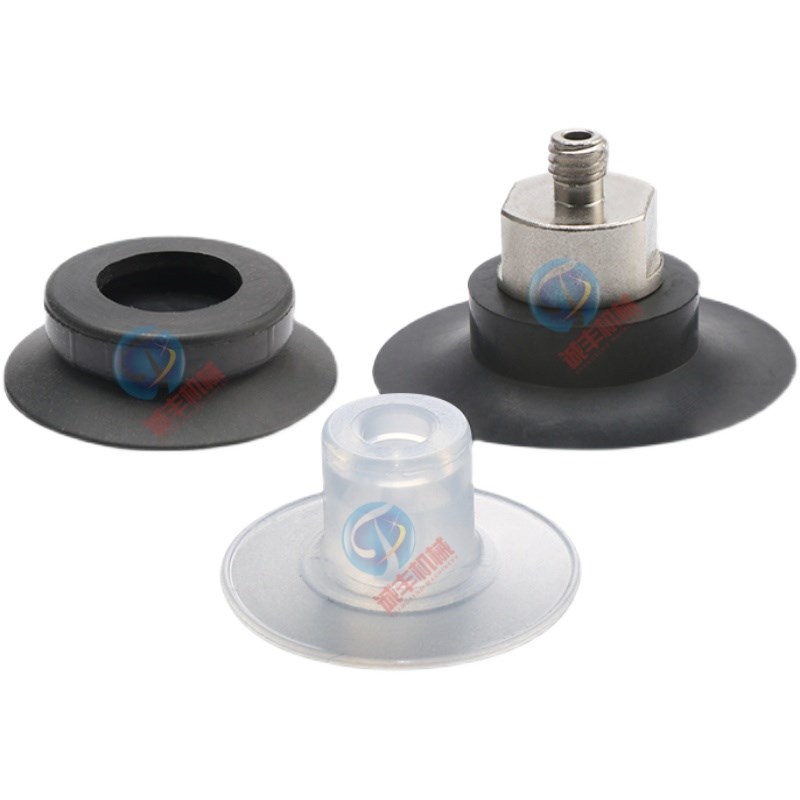 真空吸盘工业薄形吸嘴 机械手配件气动硅胶耐高温PAG-10/15/20/30 - 图3