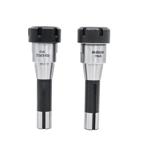 R8炮塔铣床dR8铣刀柄ER16ER20ER25ER32ER40R8筒夹刀柄螺纹M12M7/1 - 图3