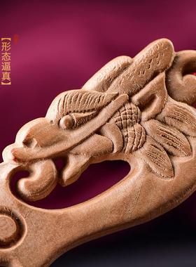 桃木剑挂件婴儿随身女款男孩吊坠原木手工小桃木挂件摆件