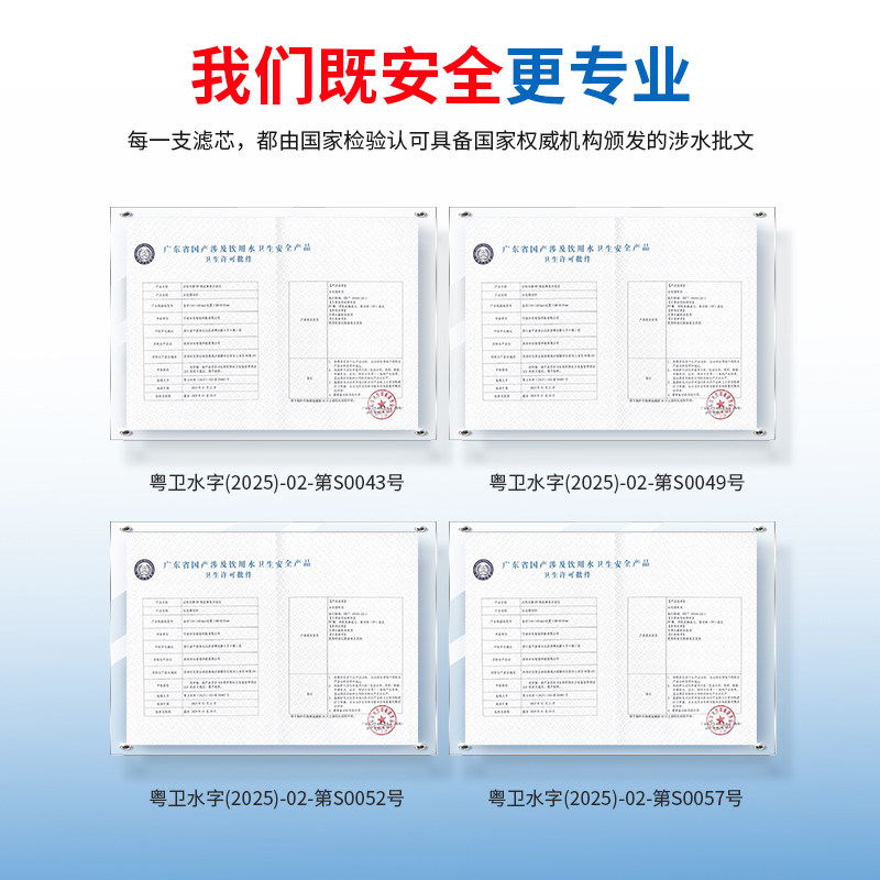 适配海尔净水器滤芯HRO4H29-4/4H56-3/4H55-3/4H61-3/6H61/6H56-3 - 图3