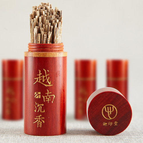 迦印堂 越南高阶沉香片烟片烟丝 香片 插烟条 越南沉香烟片 - 图1