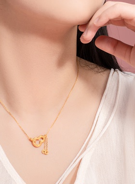 茉奢925银高级感轻奢小众项链