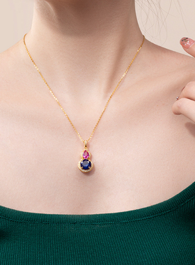 轻奢小众葫芦吊坠新年送女友