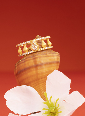 安纳福戒指设计感高级小众