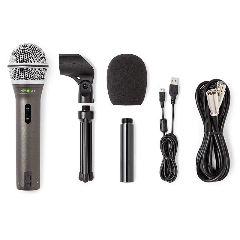 SAMSON 山逊 Q2U话筒 USB麦克风 电脑乐器录音 有声书 读物 网课 - 图3