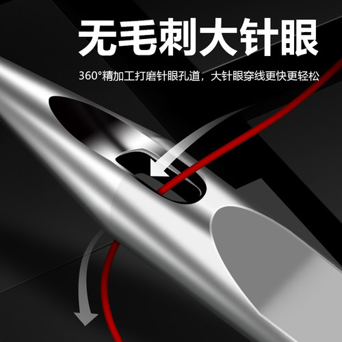 胜家弹力面料机针2001/2045缝纫机配件兄弟重机蝴蝶家用机适用 - 图1