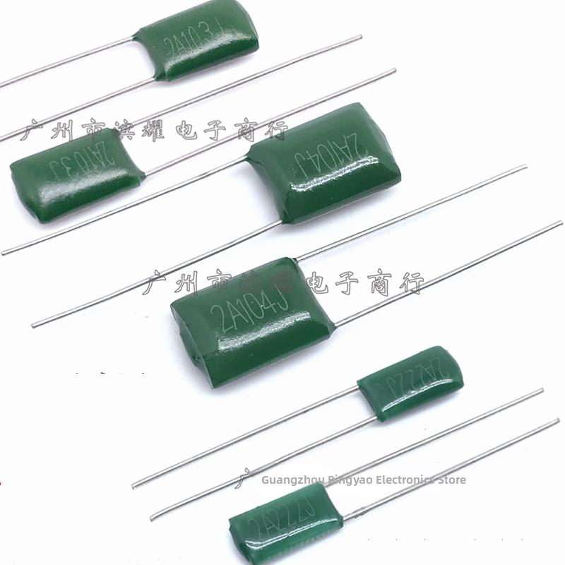 CL11涤纶聚酯电容器2A331J102J332J472J562J103J223J104J224J100V - 图0