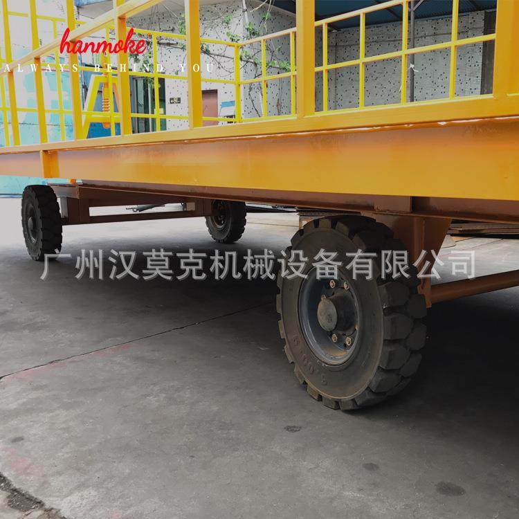 厂家定制6吨平板拖车工业高强度四轮转向牵引平板车产地货源,淘宝优惠券,粉丝福利购,淘宝优惠卷