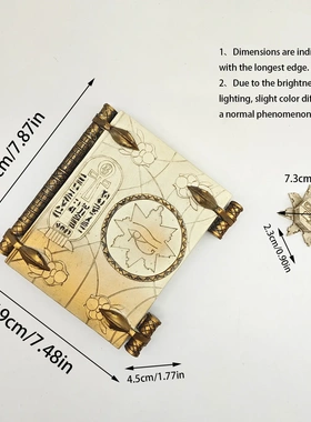 新品木乃伊死亡之书book of the de树脂工艺品摆件魔法