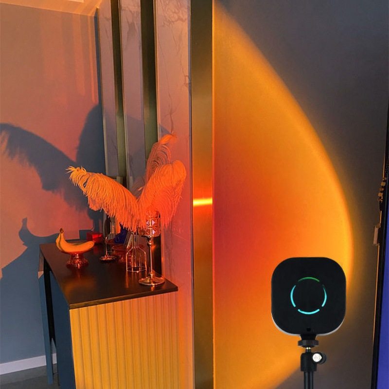 日落小夜灯直播间背景拍照客厅落日夕阳灯氛围落地卧室高级感网红,淘宝优惠券,粉丝福利购,淘宝优惠卷