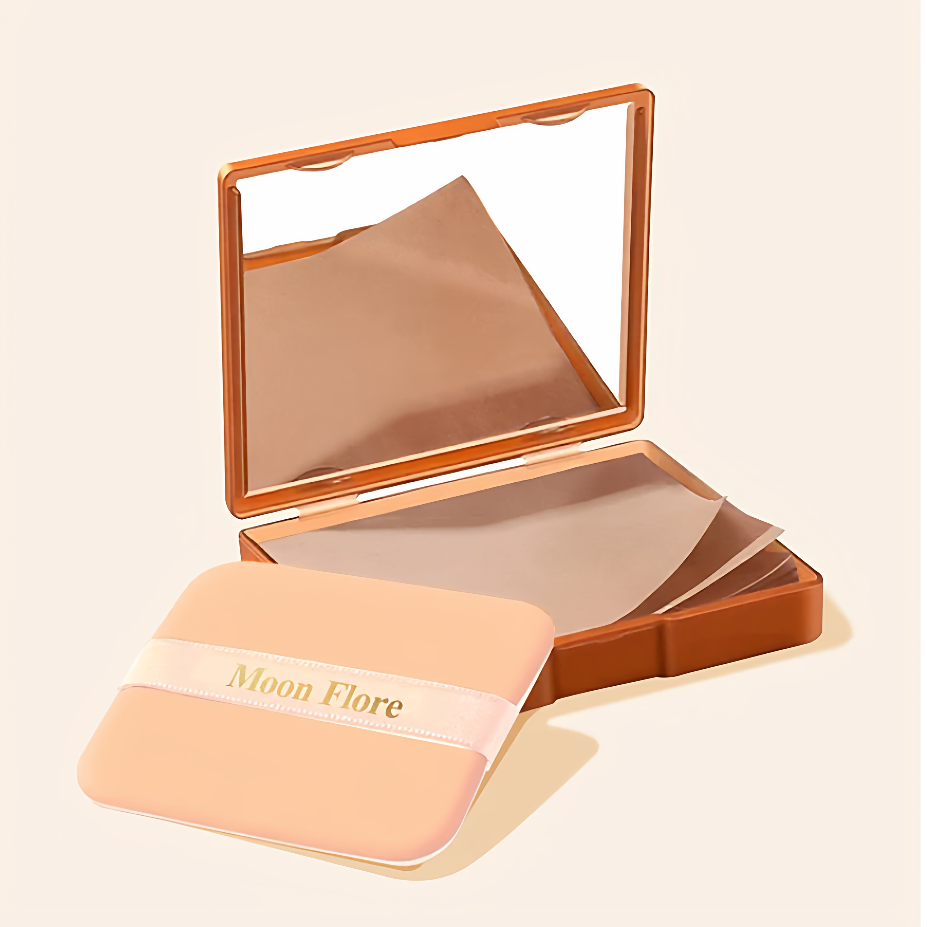 月中桂便携式面部吸油纸带粉扑控油清爽桂花香型正品150张,淘宝优惠券,粉丝福利购,淘宝优惠卷