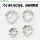 Peony flower cutting mold set fondant cake decoration peony petal shape stainless steel stamping baking cookie mold