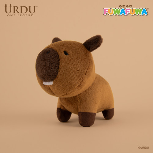 URDU水豚盲盒端盒全套卡通周边可爱毛绒玩具公仔摆件玩偶礼物潮玩 - 图3