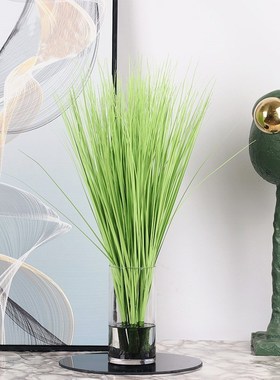 北欧风桌面花瓶花艺摆件售楼样板间客厅酒店家居玻璃花器装饰摆设