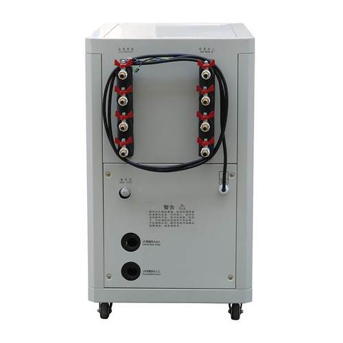 白色机箱5HP水冷式冷水机组激光行业用智能控温快速制冷冷水机 - 图2