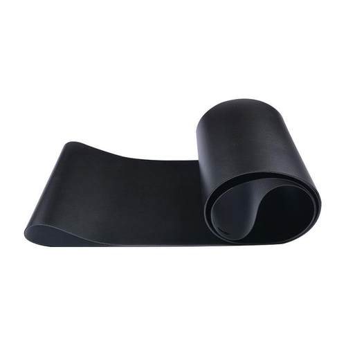 黑色哑光输送带耐磨聚氨酯平皮带pu传送带黑色粗哑光PVC传动带 - 图3