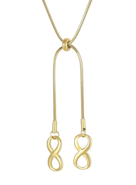 欧美饰品 时尚女士钛钢方形蛇骨链穷符号吊坠可抽拉式项链