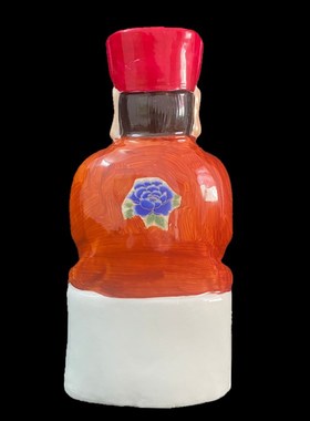 陶瓷灶神爷像摆件灶王爷神像火神厨房司命灶君神位灶台摆件餐厅