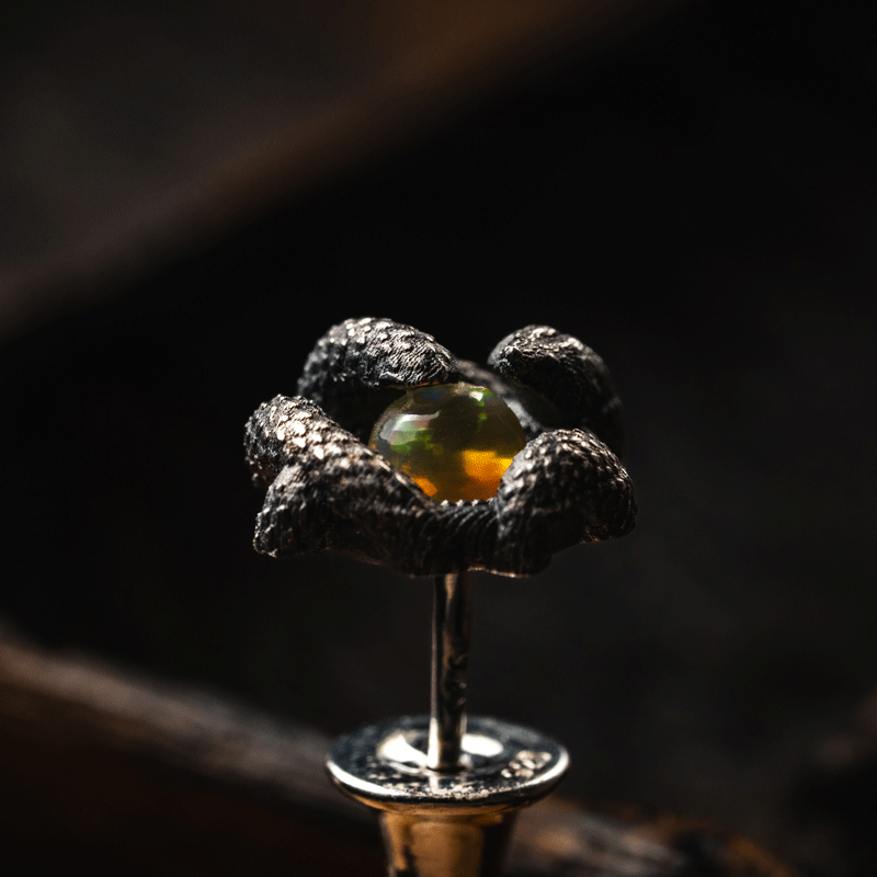 EYEVOLVE新款925银美杜莎之眼耳钉复古立体灵蛇高级感痞帅耳环,淘宝优惠券,粉丝福利购,淘宝优惠卷