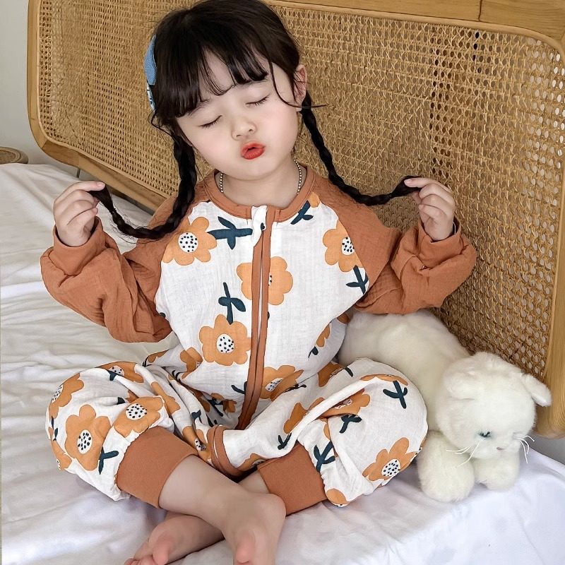 儿童睡袋夏季双层纯棉纱布男童薄款春夏分腿宝宝防踢被婴儿睡衣,淘宝优惠券,粉丝福利购,淘宝优惠卷