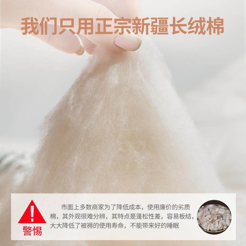 新疆棉花被棉被垫被棉絮被芯纯棉花被子棉胎被芯冬被长绒棉一级褥,淘宝优惠券,粉丝福利购,淘宝优惠卷