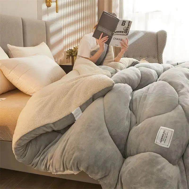 羊羔绒被子冬被2025新款冬季加厚保暖被芯秋冬天宿舍单人学生棉被,淘宝优惠券,粉丝福利购,淘宝优惠卷