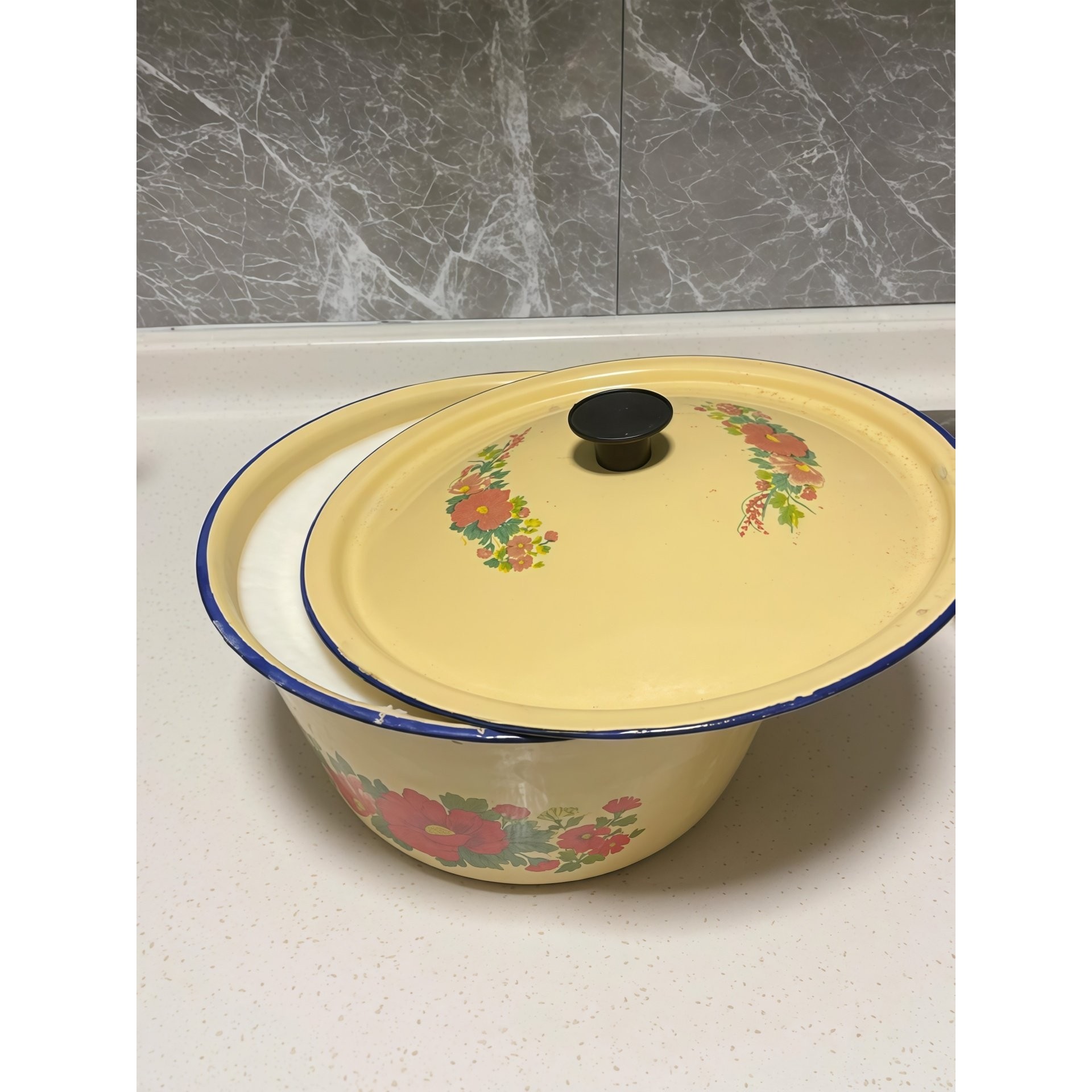 搪瓷猪油罐老式厨房家用荤油罐复古带盖耐高温加深猪油盆可放冰箱,淘宝优惠券,粉丝福利购,淘宝优惠卷