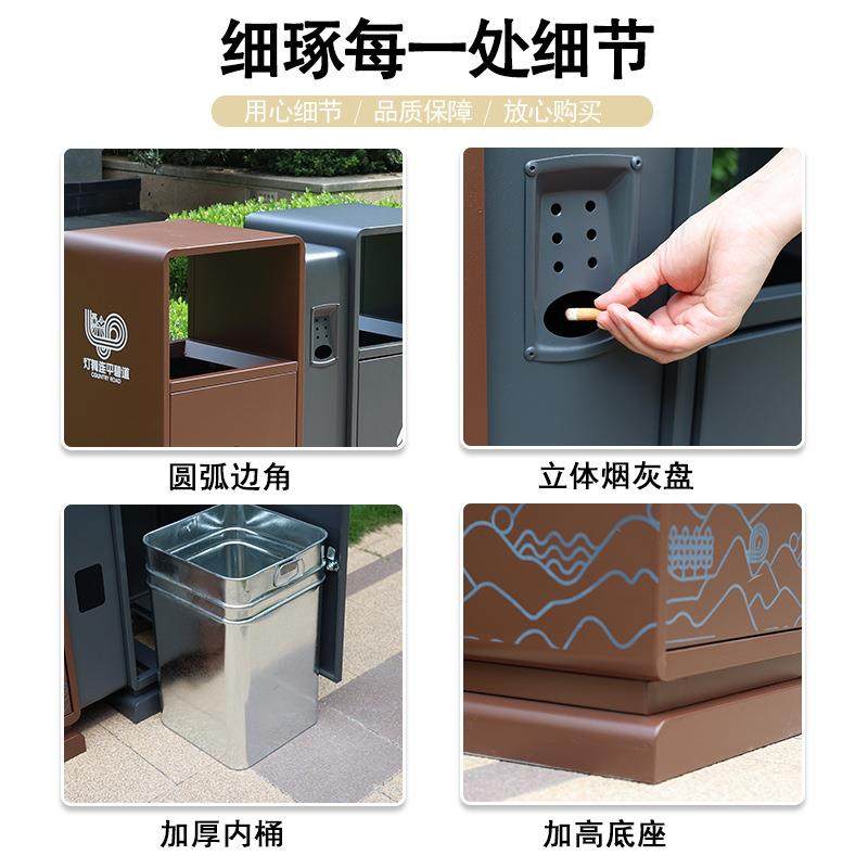 美天户外不锈钢垃圾桶分类垃圾箱室外公园小区环卫商用城市果皮箱,淘宝优惠券,粉丝福利购,淘宝优惠卷