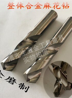 永伟整体硬质合金钻头钨钢直柄麻花钻10mm-20mm合金直柄麻花钻