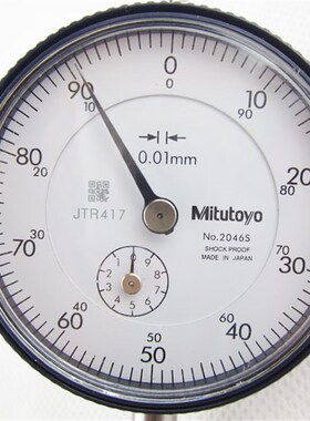 包邮台湾三丰百分表 2046S 0-10mm 非进口 Mitutoyo 0.01指示表
