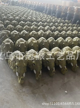 大象小象树脂摆件装饰ins创意家居庭院摆件三只象艺术套装