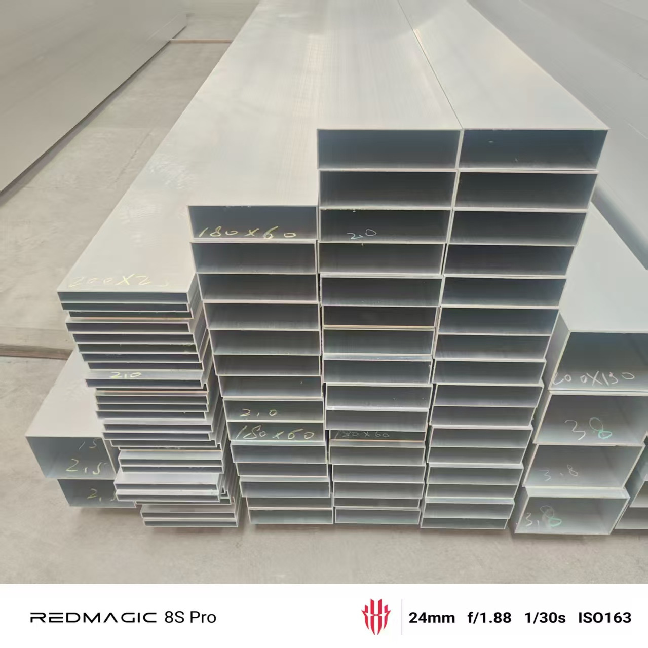 现货铝合金方管型材 厚 薄壁铝方管铝方通6063四方铝管空心方形管 - 图2