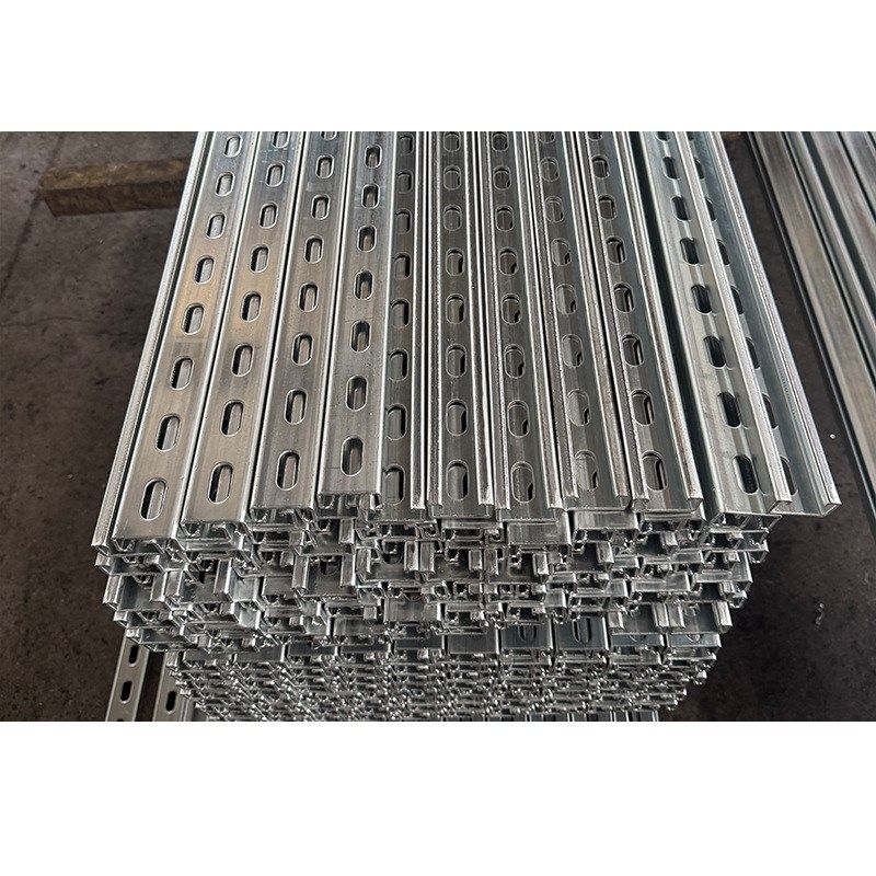 镀锌冲孔双内卷C型钢 铝合金抗震支架 热镀锌冲孔c型钢 按需定 制,淘宝优惠券,粉丝福利购,淘宝优惠卷