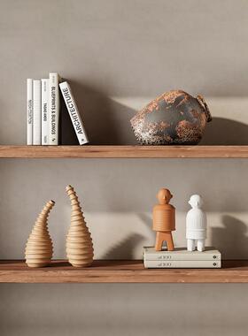 古董Wabi-Sabi风格民宿酒店壁龛装饰模型房艺术高端覆古陶瓷壁龛