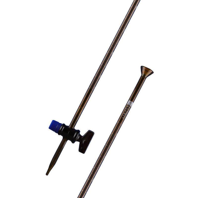 三爱思A级皮头碱式酸式滴定管白色棕色10 25 50ML乳胶管可换内置,淘宝优惠券,粉丝福利购,淘宝优惠卷