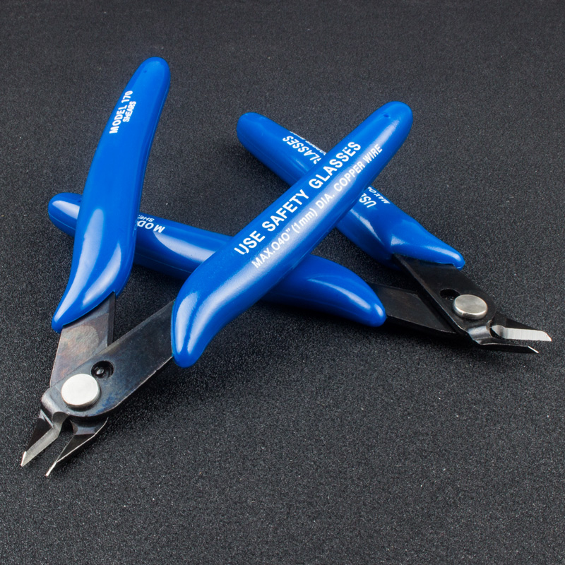 170II斜口钳斜嘴钳电子剪钳模型剪如意钳水口钳 - 图2