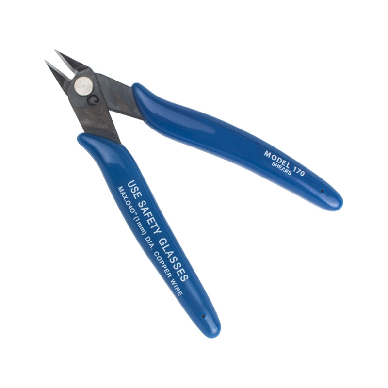 170II斜口钳斜嘴钳电子剪钳模型剪如意钳水口钳 - 图3