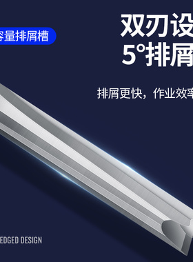 德国卡浦3.175双刃直槽铣刀4密度板切割木工开槽刀电脑雕刻机刀具