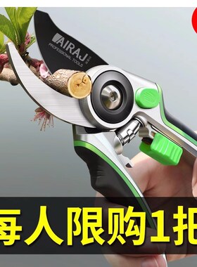 日本省力园艺剪刀果树修枝剪树枝剪刀花卉剪绿植专用剪子园林工具