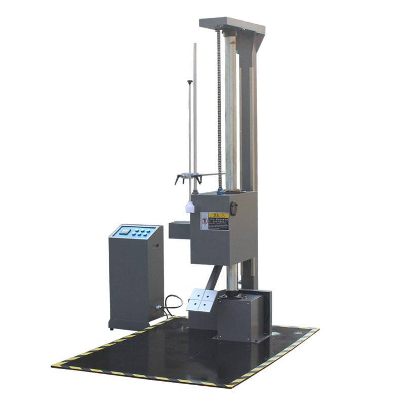 Double-wing drop test chassis paper single-arm drop test machine packaging box free fall test table corner edge