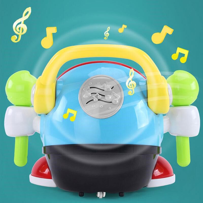 优乐恩手拍鼓电动遥控双锤鼓音乐跳舞会动走婴幼儿玩具拍拍鼓,淘宝优惠券,粉丝福利购,淘宝优惠卷