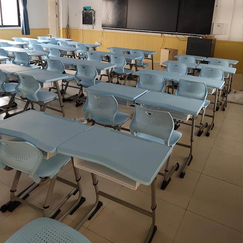新品直销课桌椅培训班可升降塑料学习桌学校辅导班中小学生课桌,淘宝优惠券,粉丝福利购,淘宝优惠卷