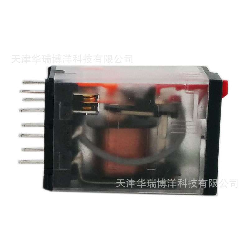 RXM继电器RXM2AB2E7小型继电器2C/O中间继电器48VAC带LED灯12A - 图3