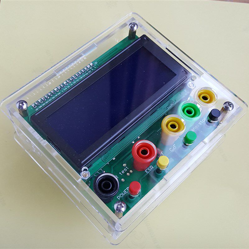 在线esr测定仪+晶体管测试仪+信号发生器,esr表,板上判断电容好坏 - 图0