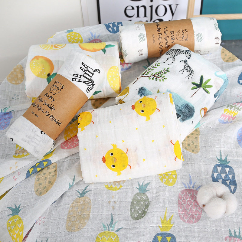 宝宝沙滩游泳浴巾纱布双层婴儿包巾盖毯超薄新生儿纯棉被子抱被夏,淘宝优惠券,粉丝福利购,淘宝优惠卷
