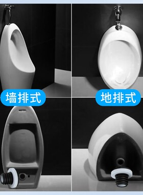 小便斗法兰墙排小便器橡胶密封圈挂墙小便池马头排污安装连接配件
