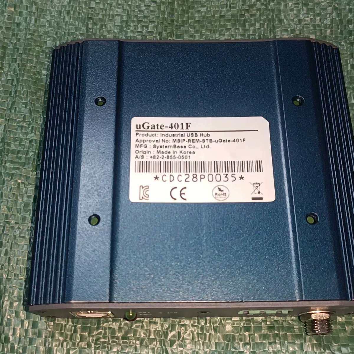 SystemBase uGate-401F 工业USB集线器,淘宝优惠券,粉丝福利购,淘宝优惠卷