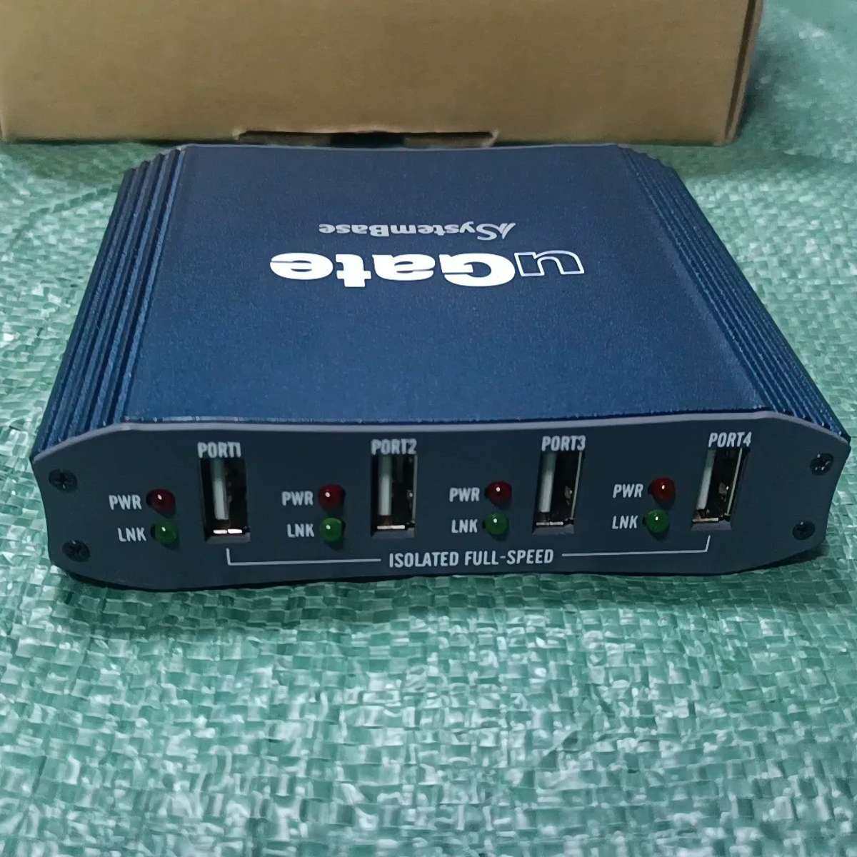 SystemBase uGate-401F 工业USB集线器,淘宝优惠券,粉丝福利购,淘宝优惠卷